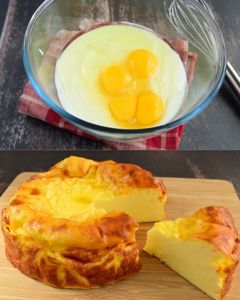 Yogurt Custard Cake