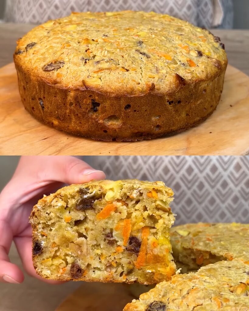 Baked Oatmeal with Carrots