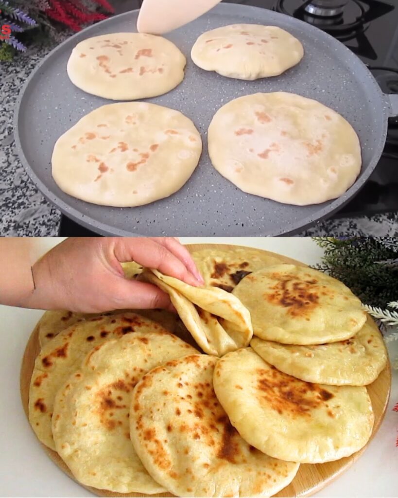 Homemade Soft Tortillas Recipe
