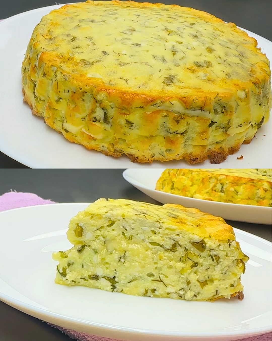 Cottage Cheese and Spinach Casserole