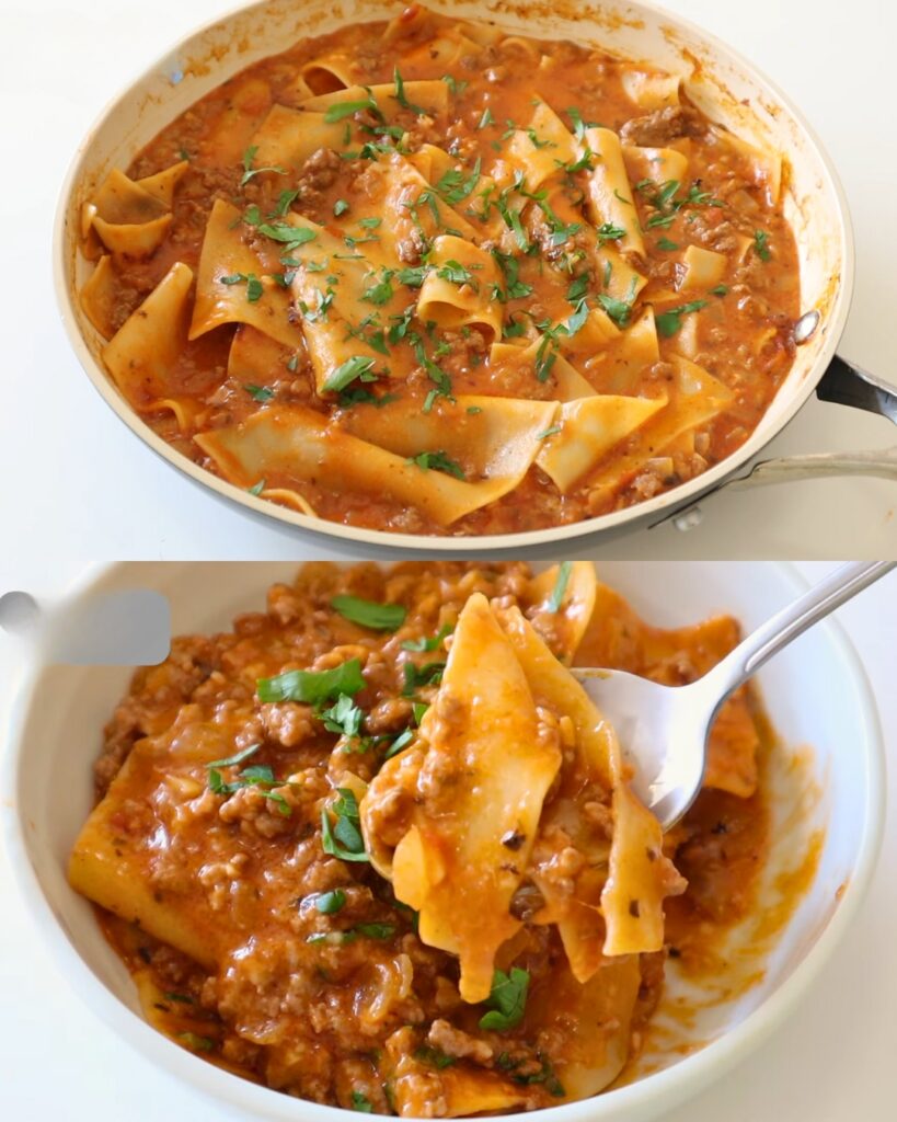 Cheesy Lasagna Soup