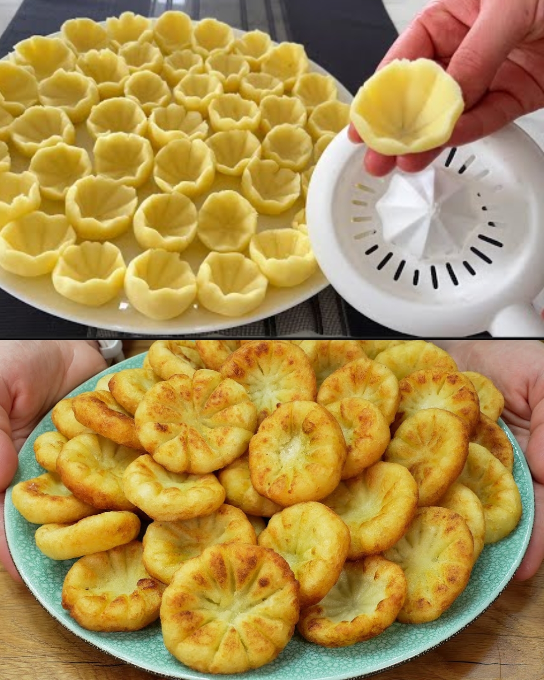 Crispy Potato Balls with Ginger Sauce