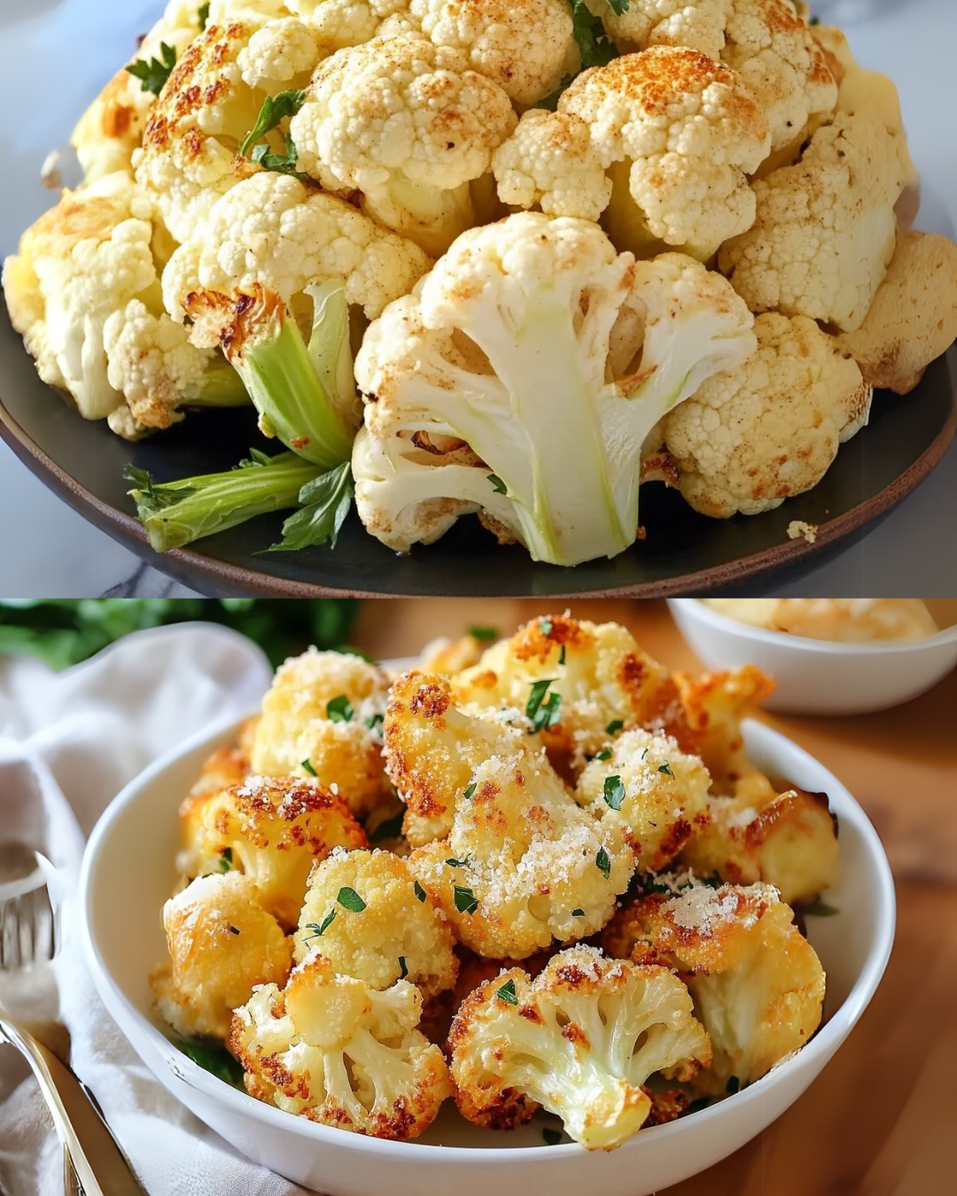 Baked Cauliflower Bites