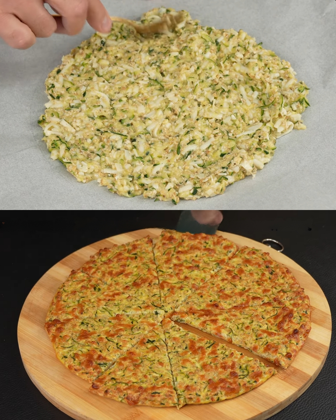 Baked Zucchini Patties Recipe