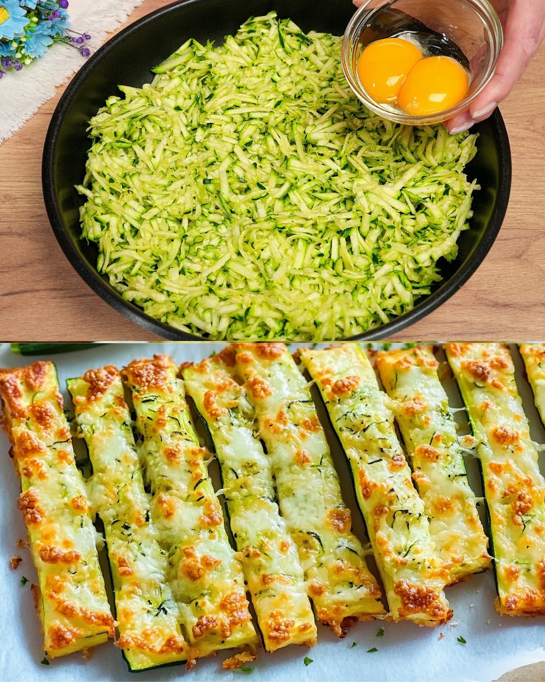 Cheesy Zucchini Biscuits