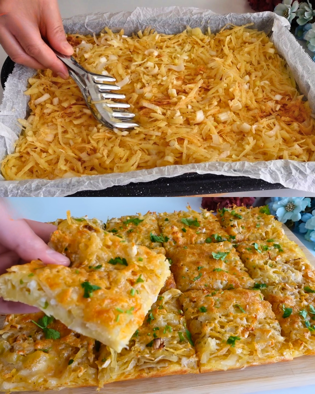 Cheesy Potato and Leek Bake