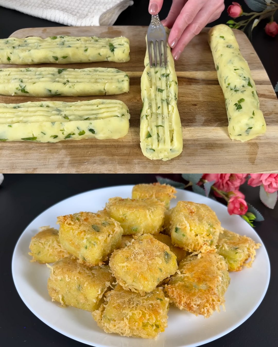 Crispy Mashed Potato Cheese Balls