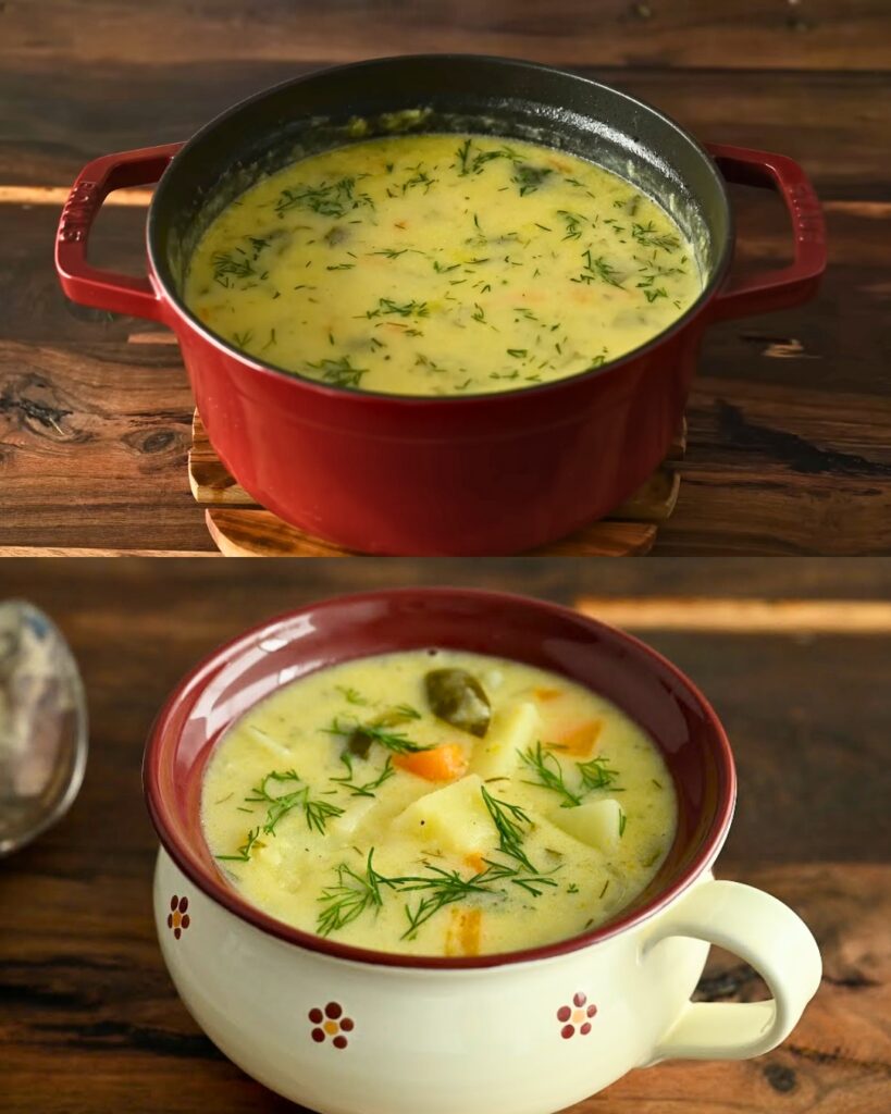 Creamy Pickled Cucumber Soup