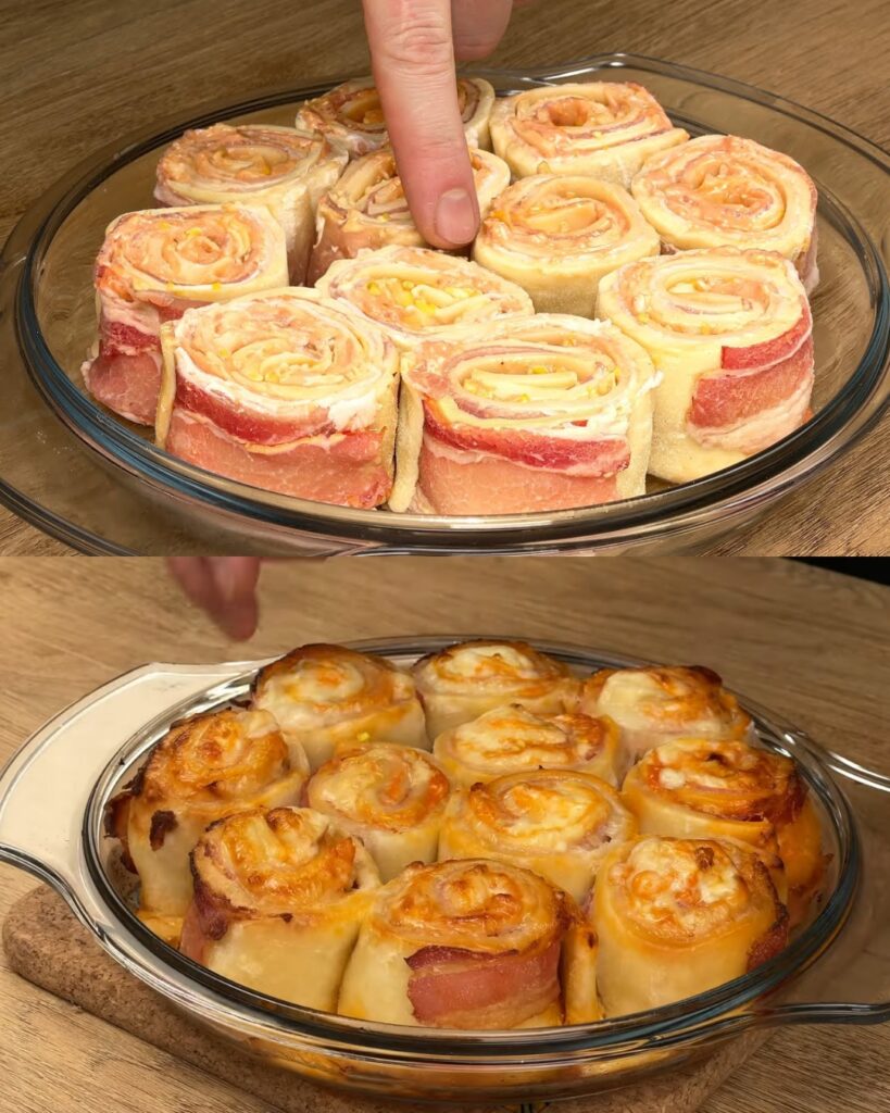 Savory Bacon and Cheese Puff Pastry Twists