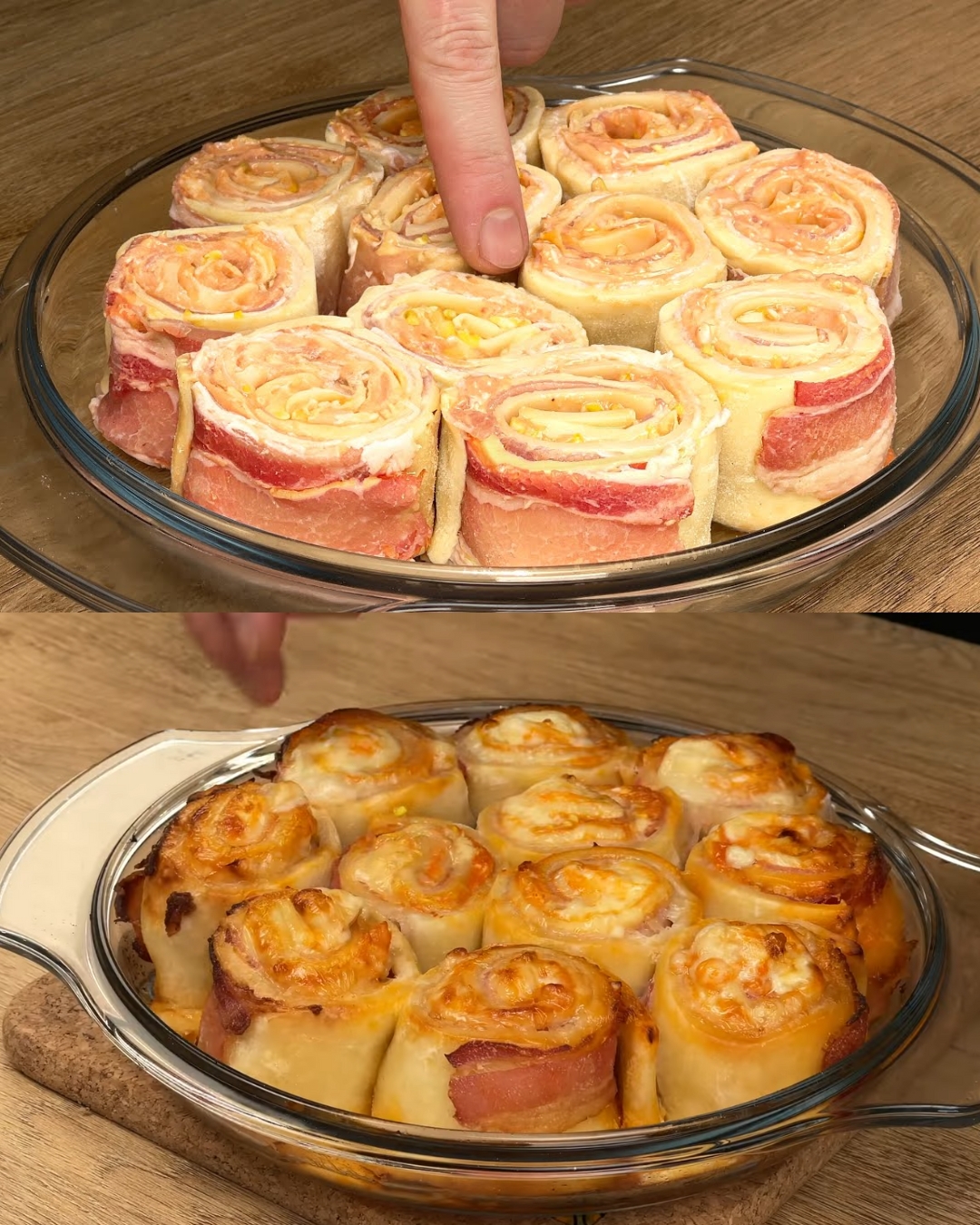 Savory Bacon and Cheese Puff Pastry Twists