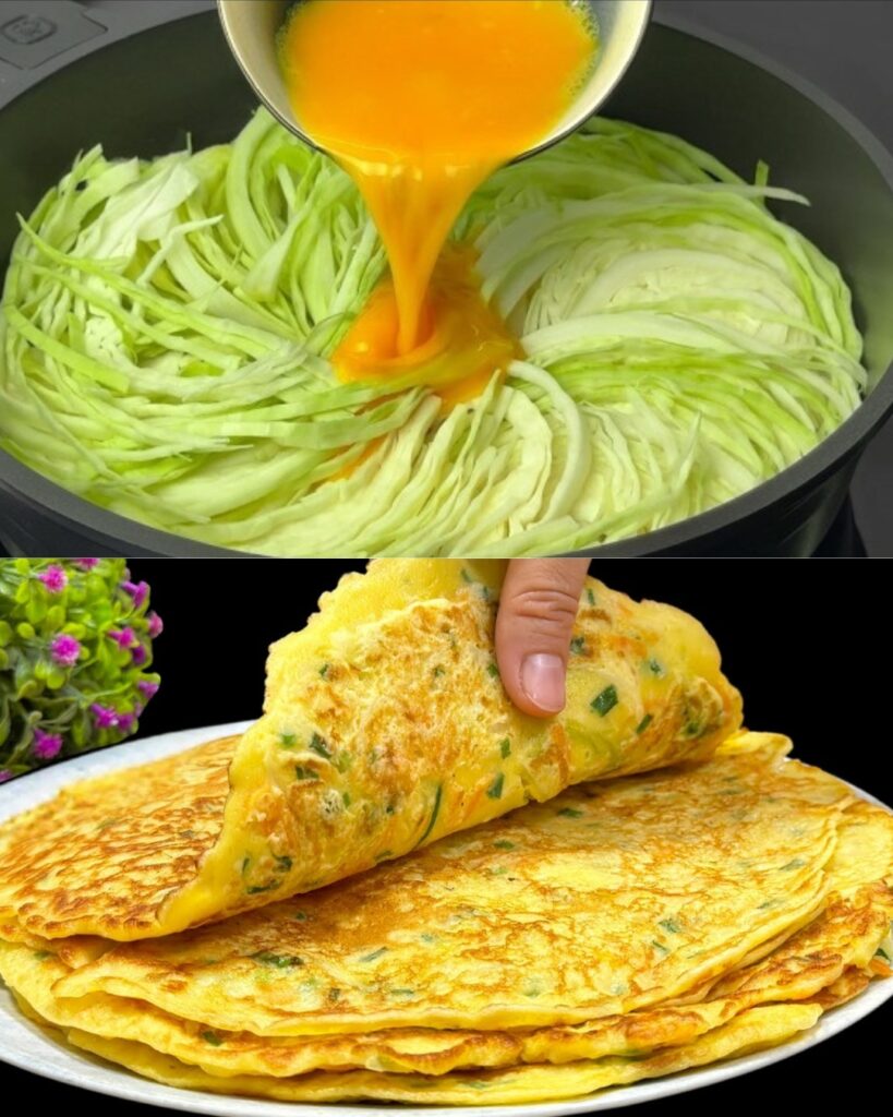 Cabbage Pancakes with Yogurt Dill Sauce