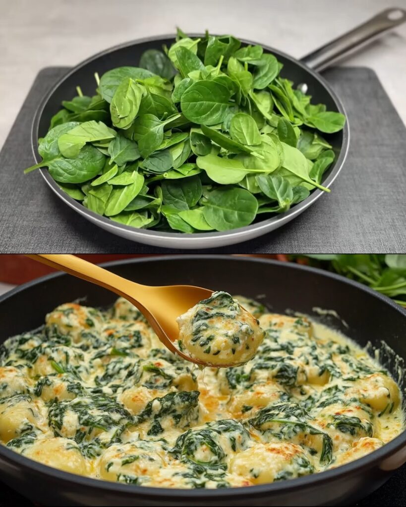 Spinach and Ricotta Gnudi with Sage Butter
