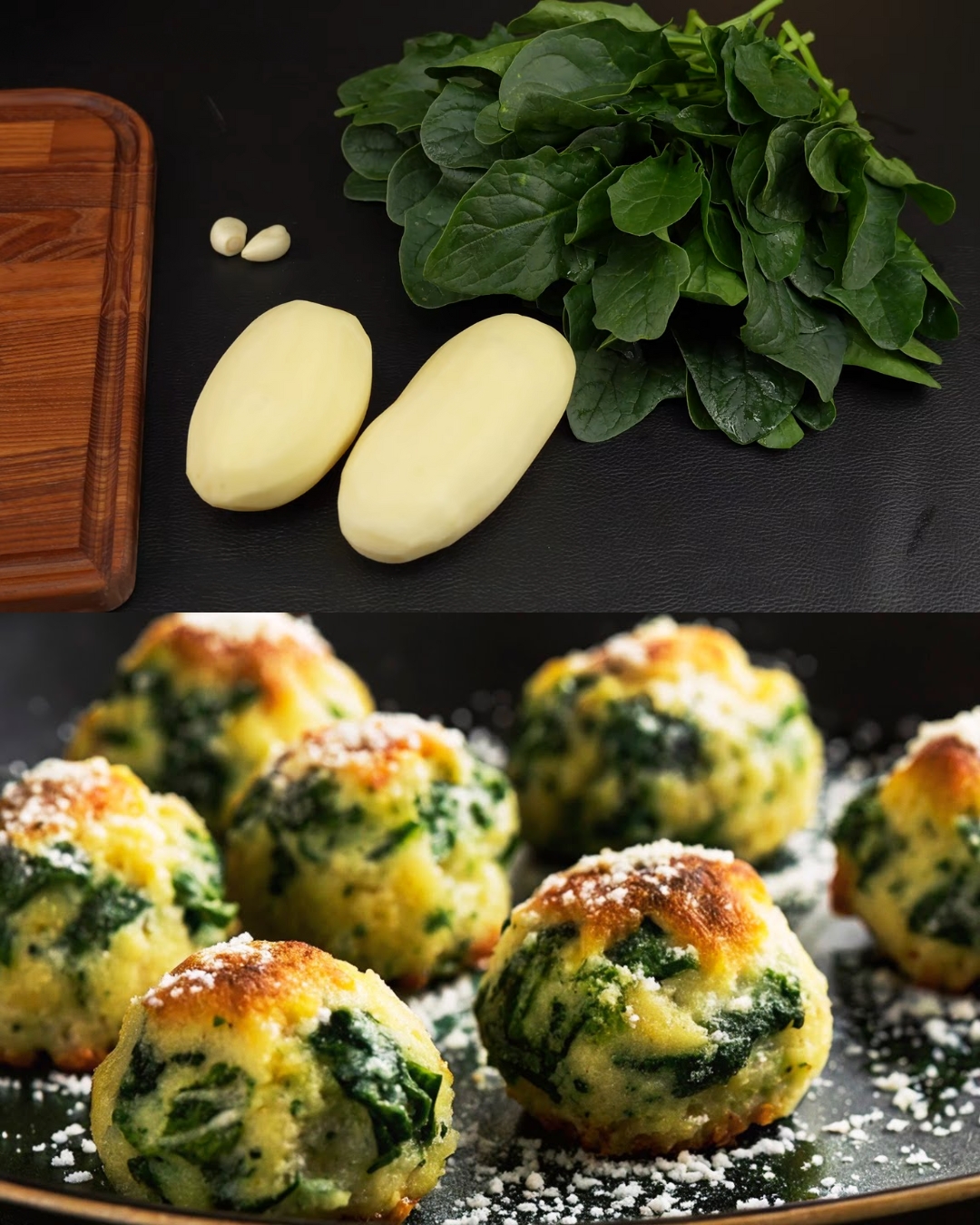Spinach and Potato Croquettes
