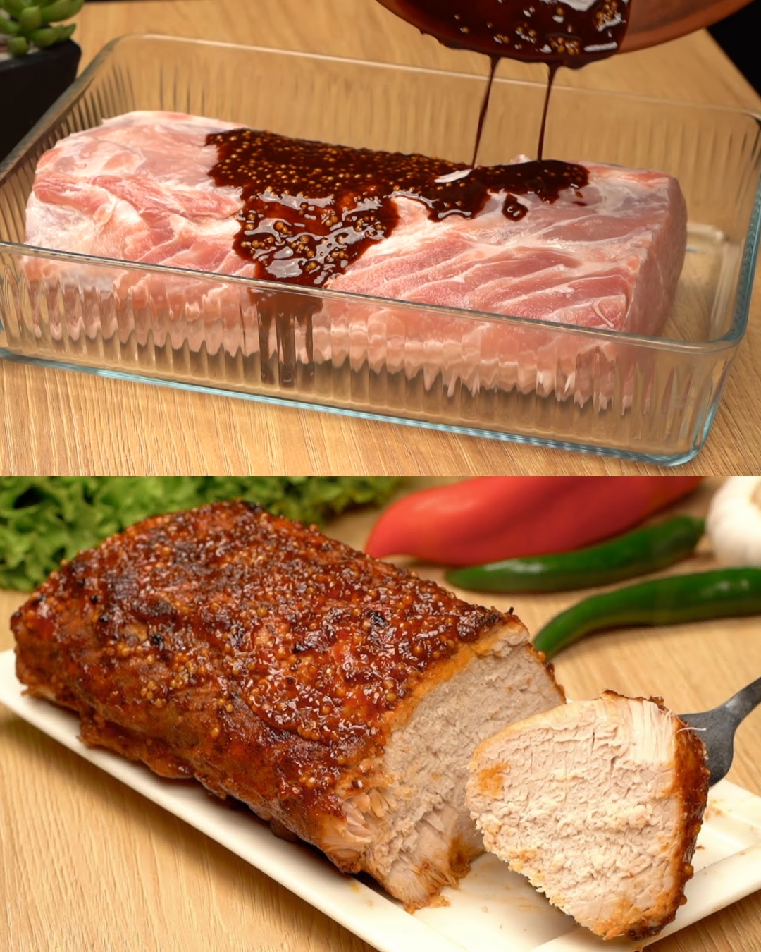 Honey Soy Glazed Pork Roast