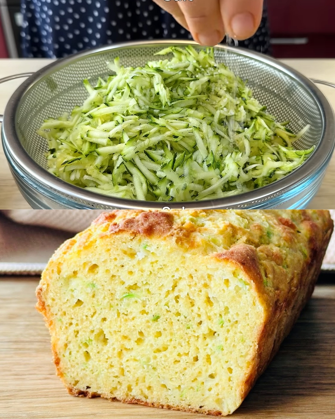 Cheesy Zucchini Bread