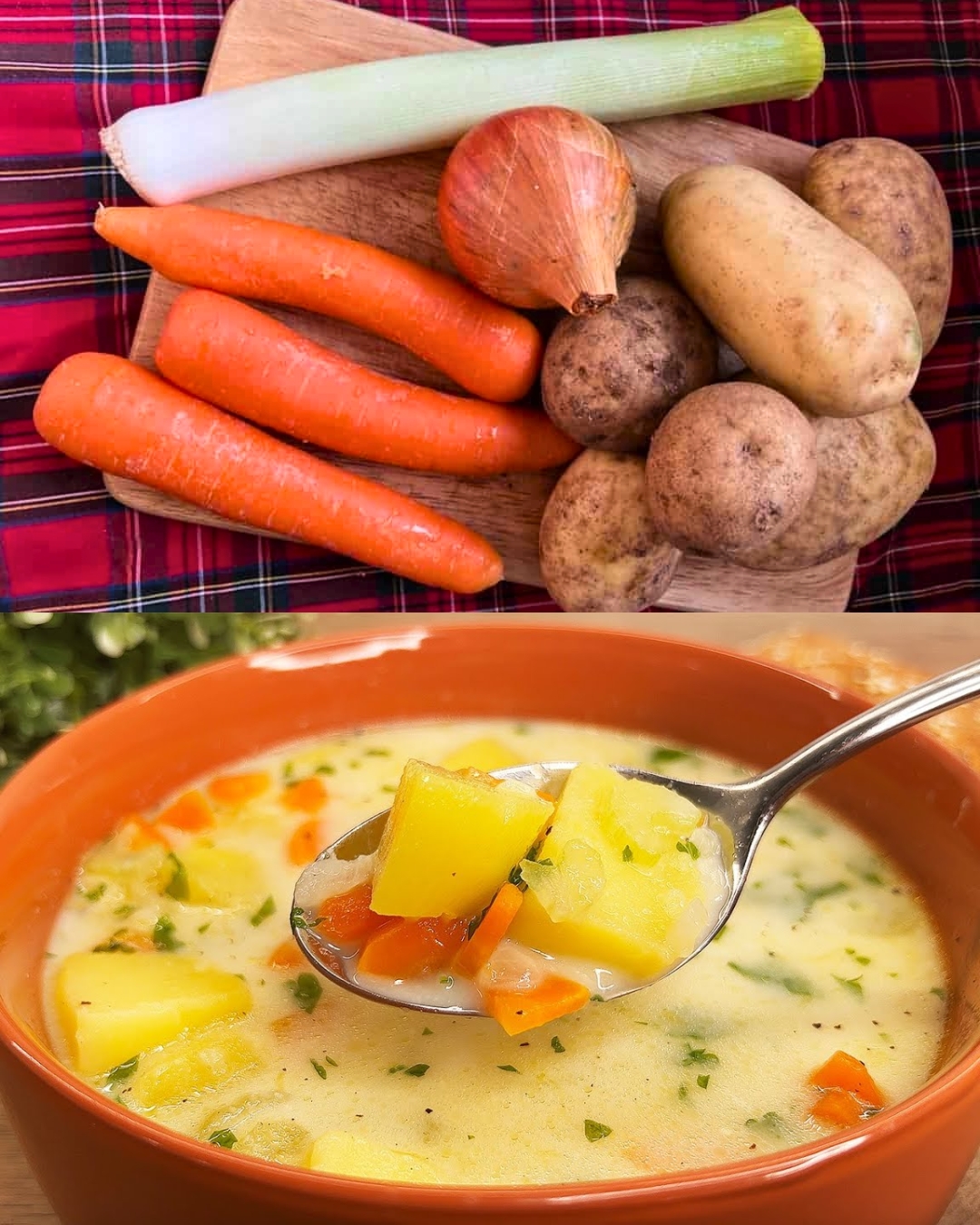 Creamy Vegetable Soup with Plant-Based Milk