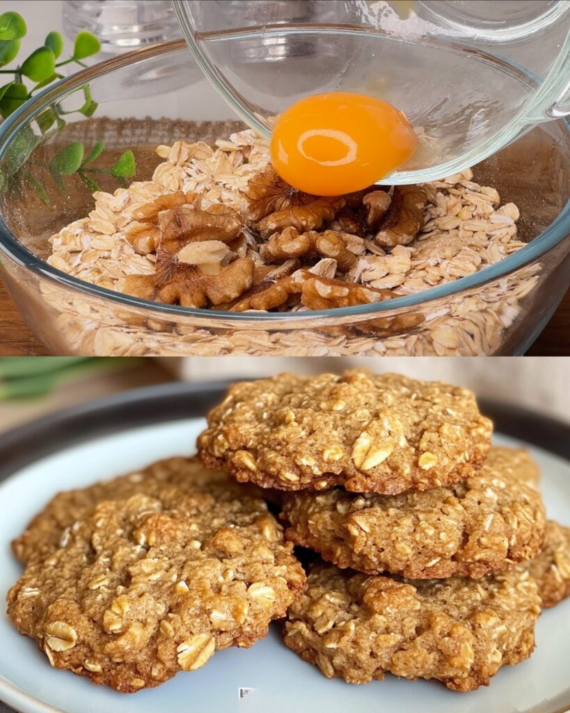 Oatmeal Walnut and Plum Butter Bars