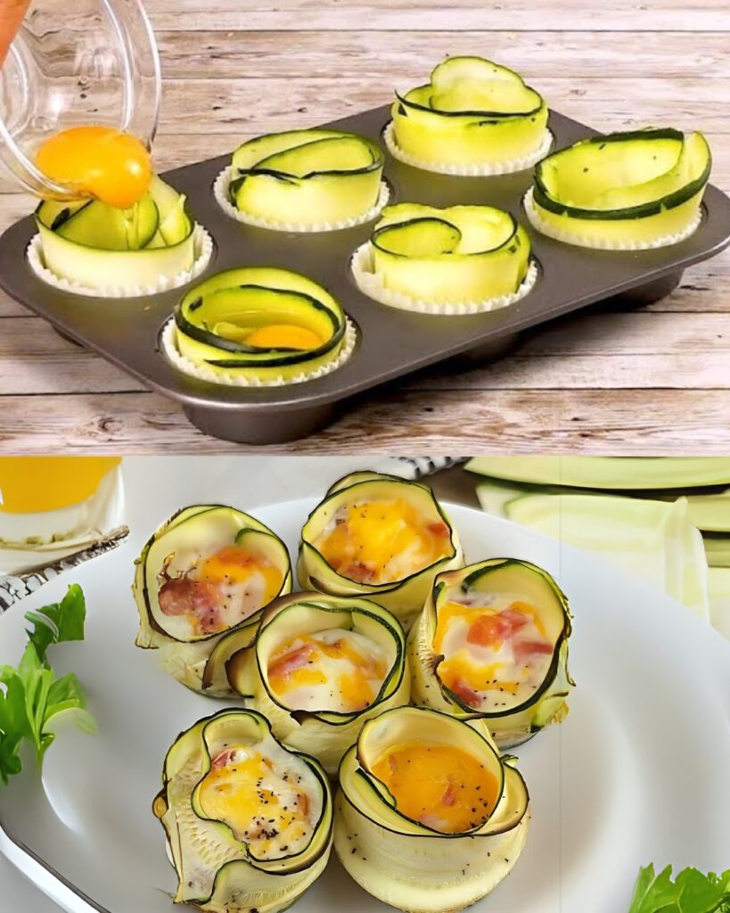 Zucchini Egg Bake Cups