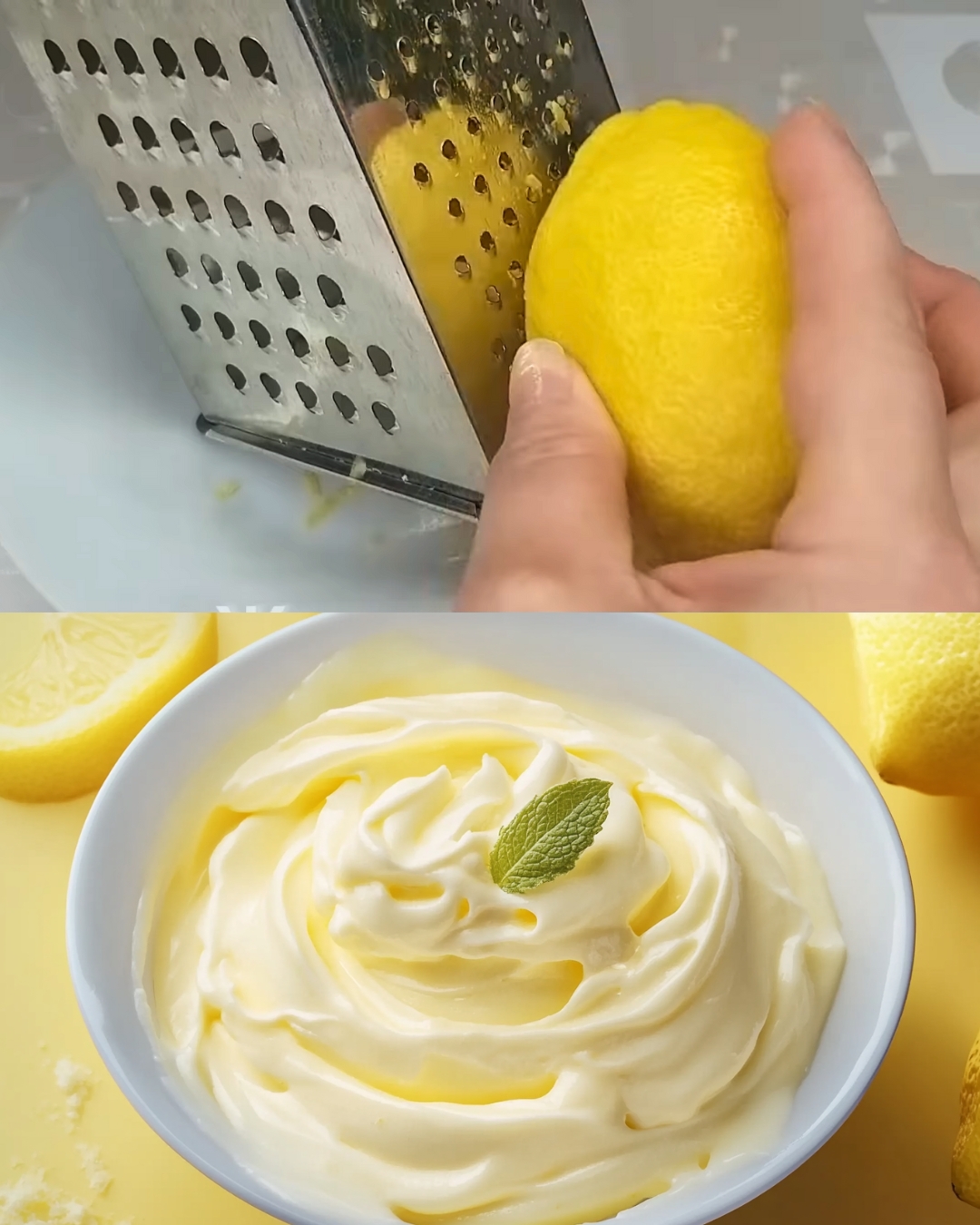 Creamy Lemon Semolina Dessert