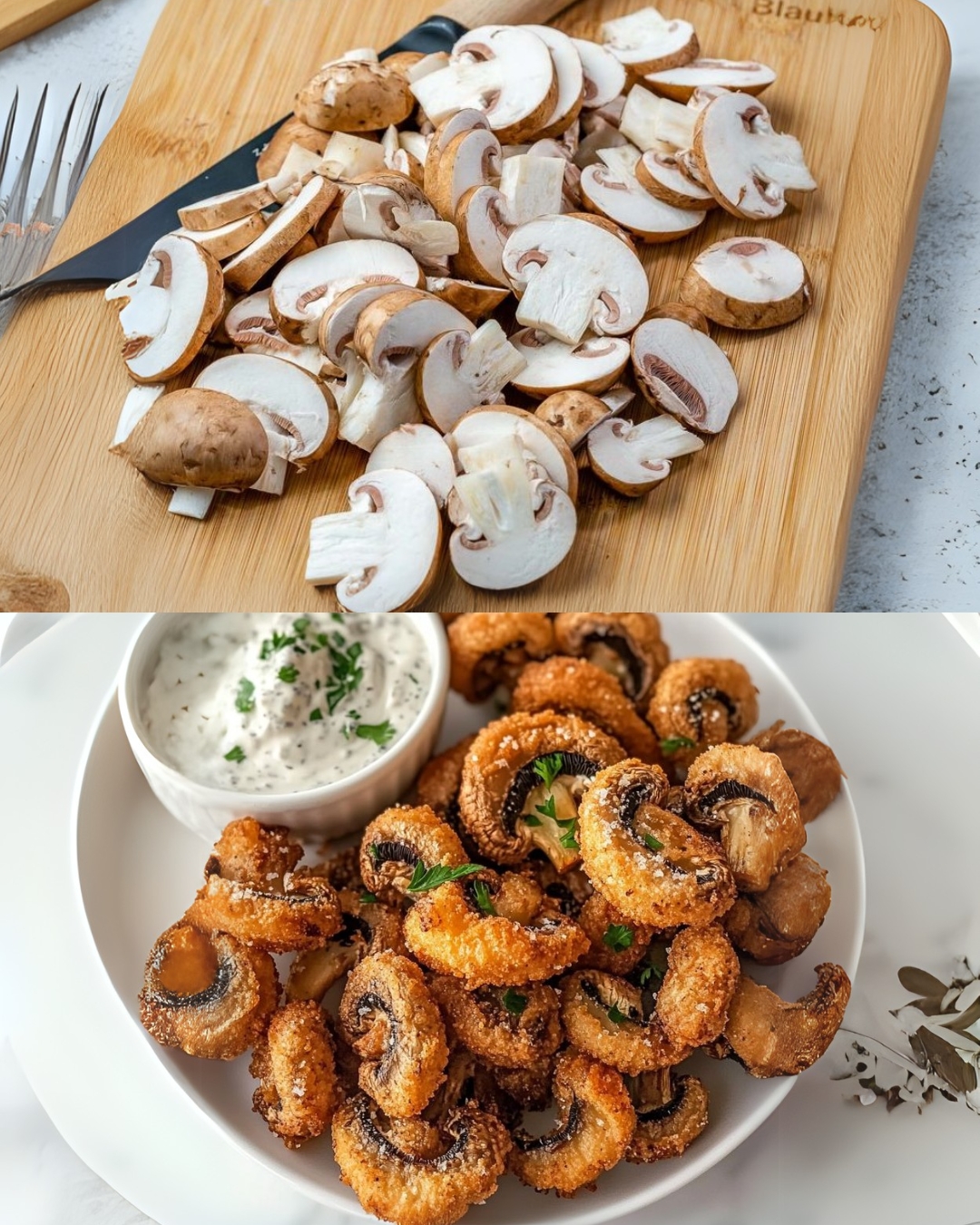 Crispy Fried Mushrooms