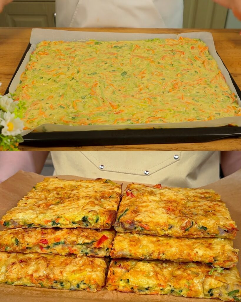 Cheesy Vegetable Slice