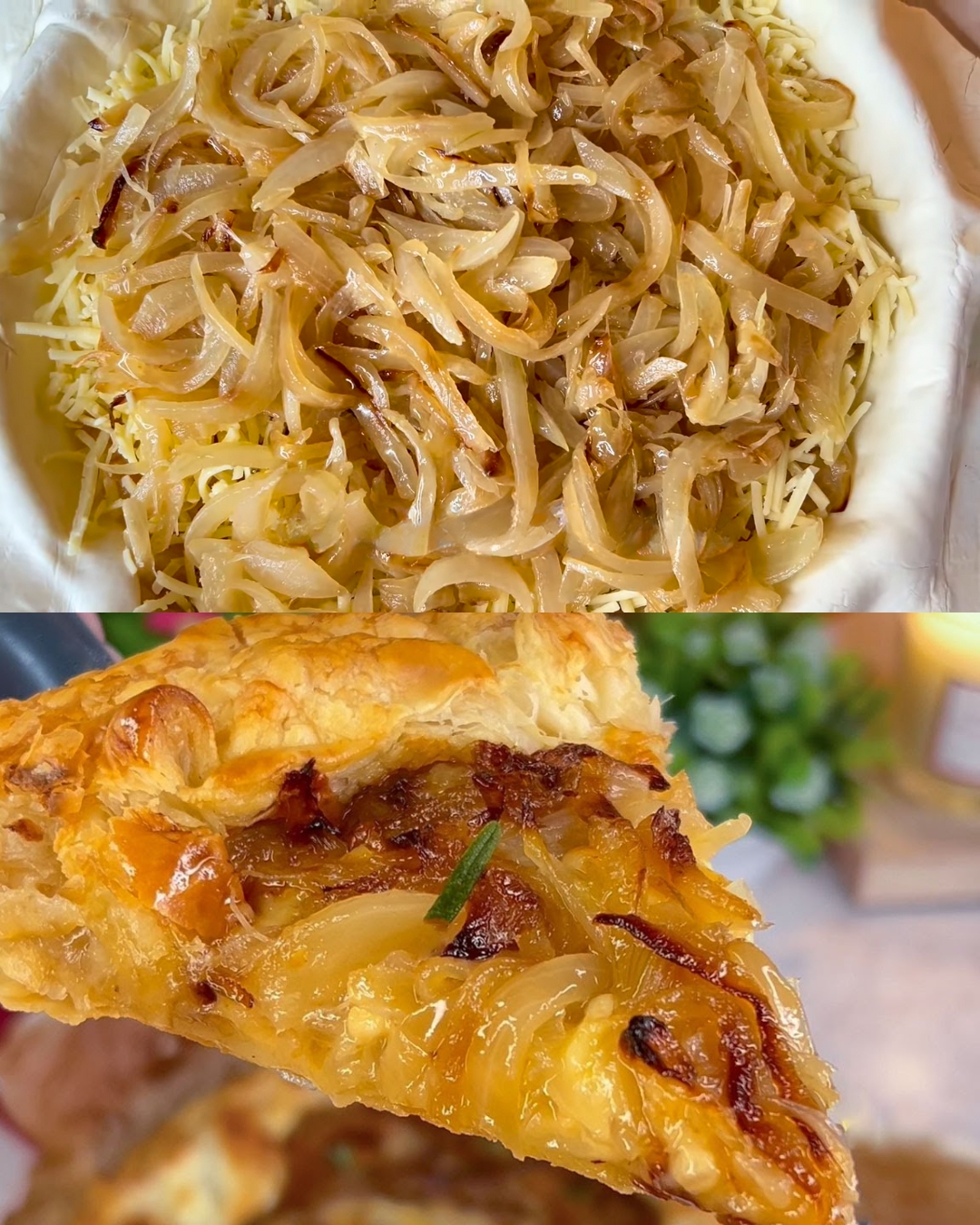 Caramelized Onion and Honey Tart