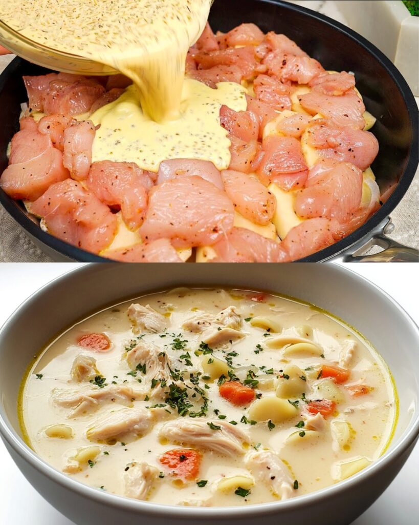 Creamy Chicken Noodle Soup