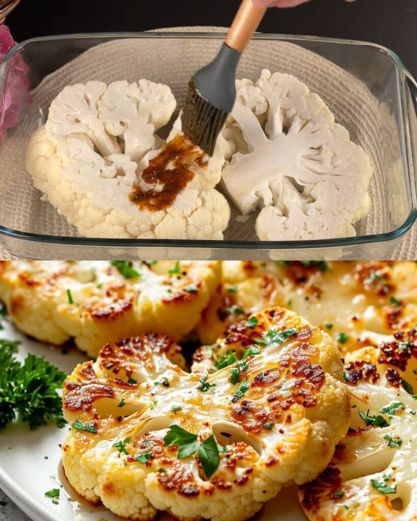 Baked Cauliflower Steaks
