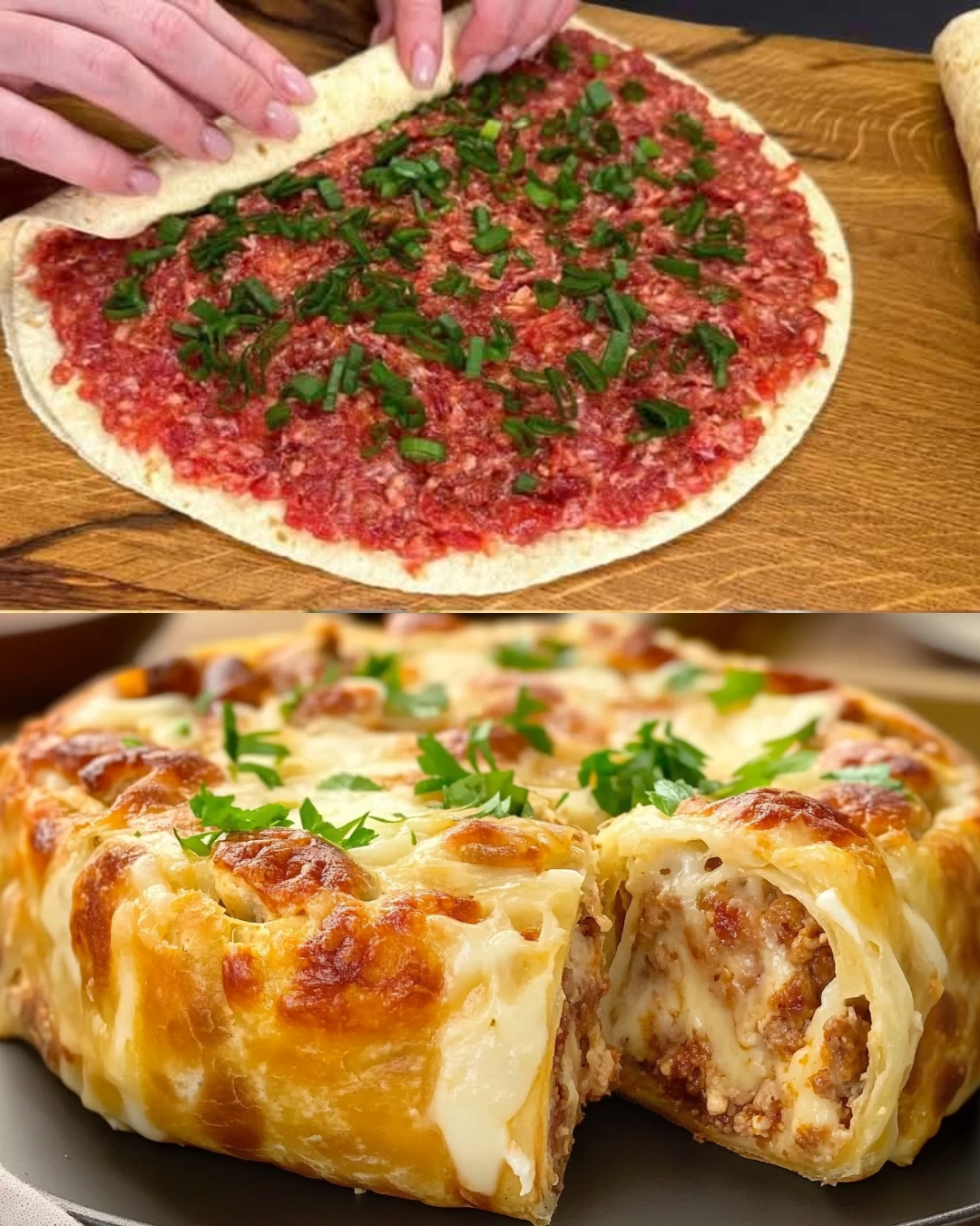 Ground Meat and Puff Pastry Recipe