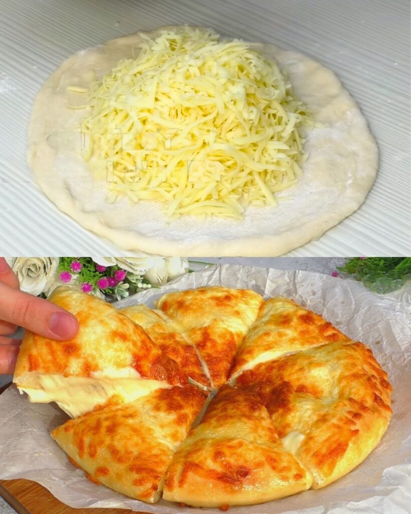 Homemade Suluguni Cheese Bread