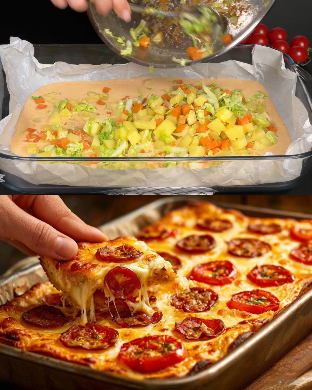 Smoky Potato and Sausage Bake