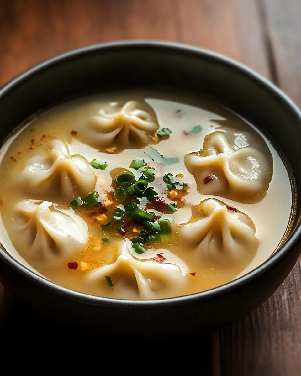 Chinese Dumpling Soup