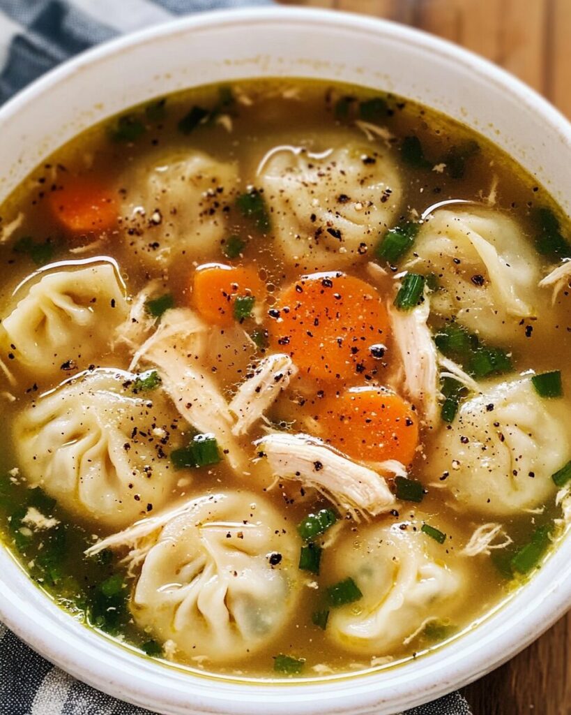 Chicken Soup Dumpling Soup HACK