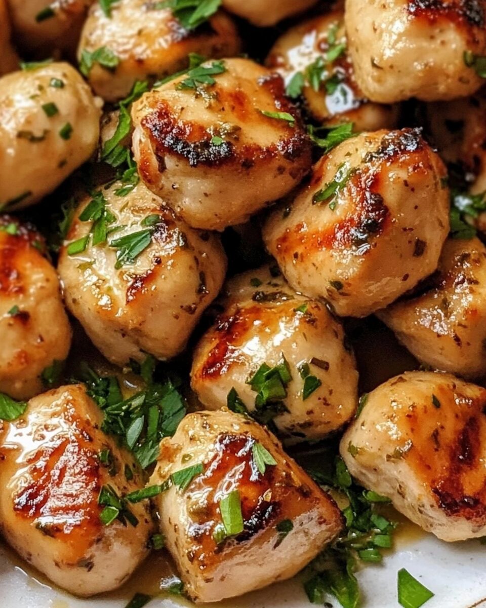 Garlic Butter Chicken Bites