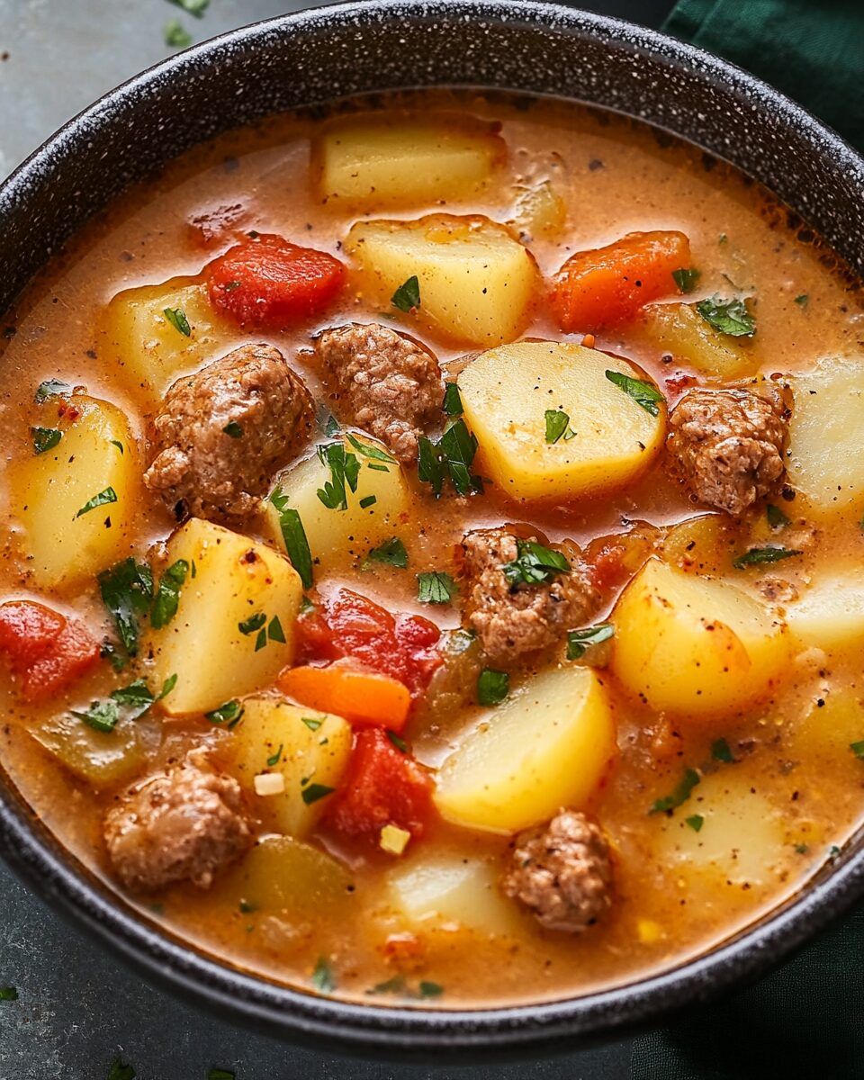 Slow Cooker Cajun Potato Soup