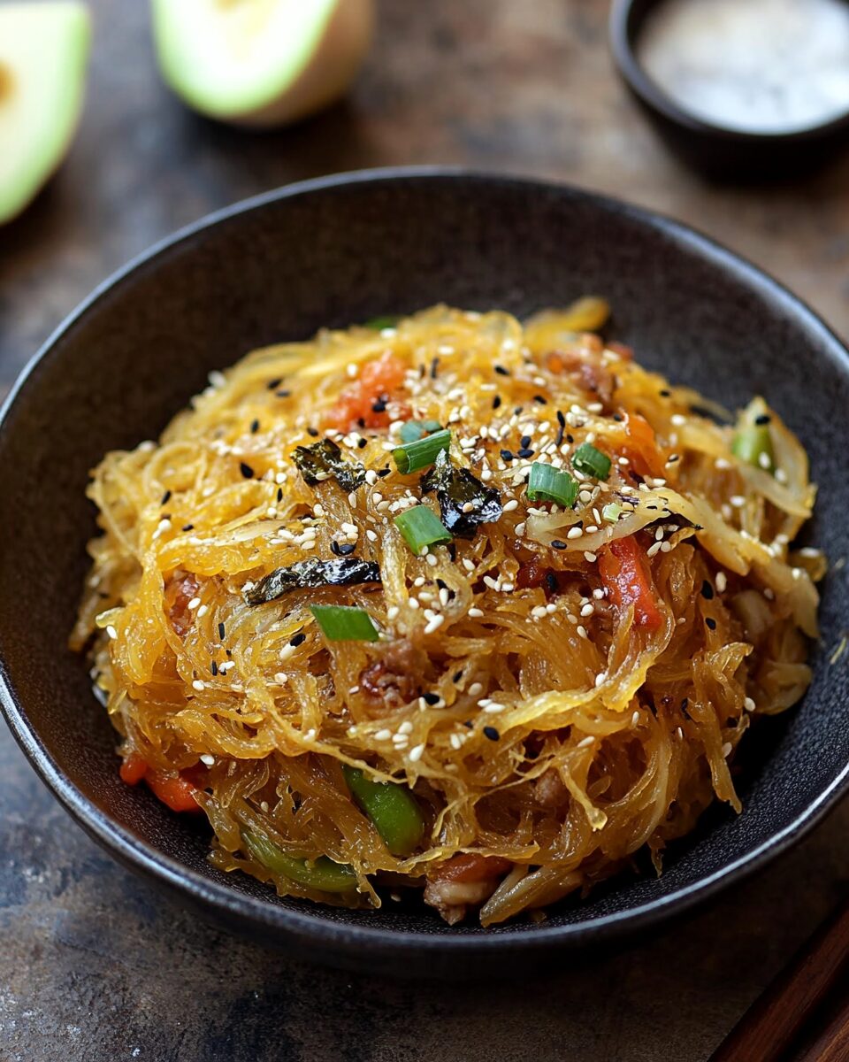 Spaghetti Squash Yakisoba