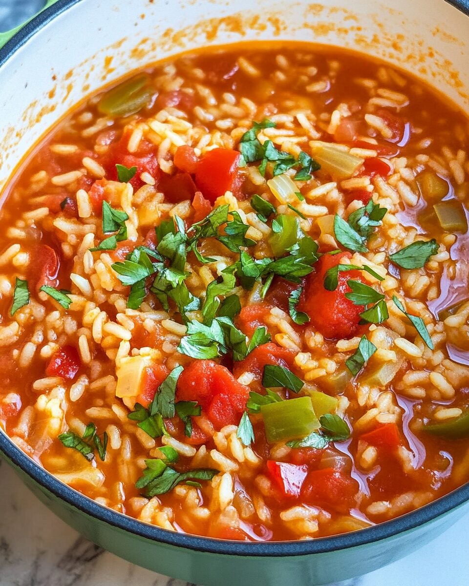 Tomato Rice Soup