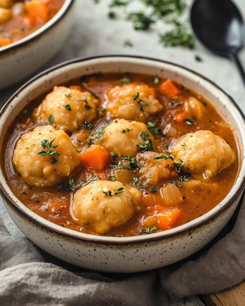 Vegan Dumpling Stew