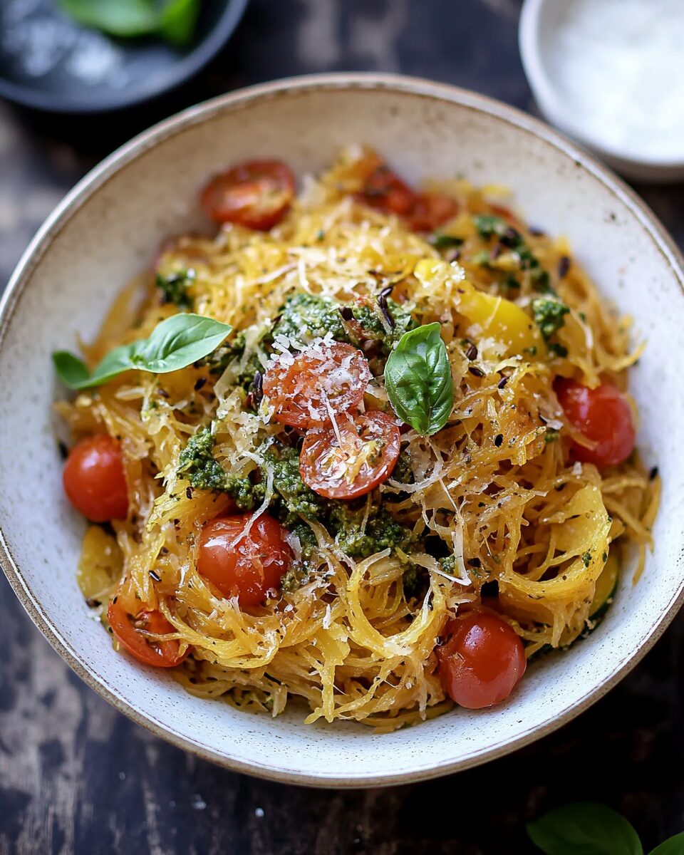 Yakisoba Spaghetti Squash