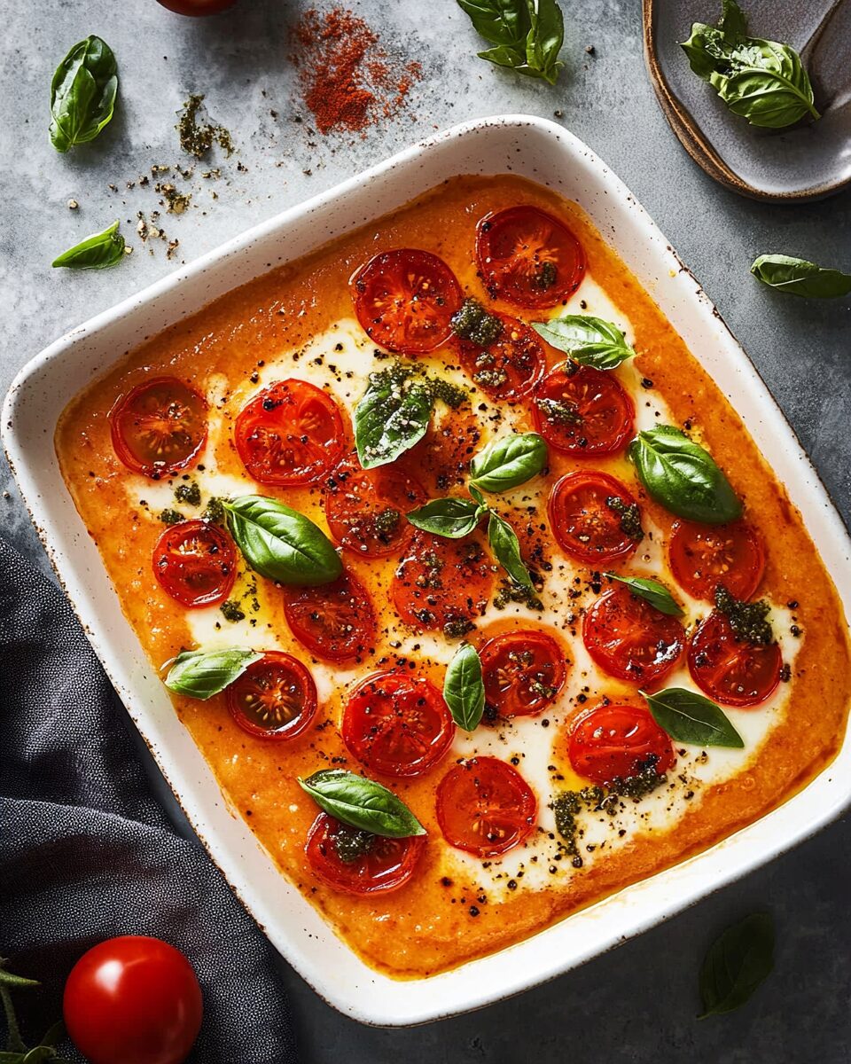 Roasted Tomato Basil Soup