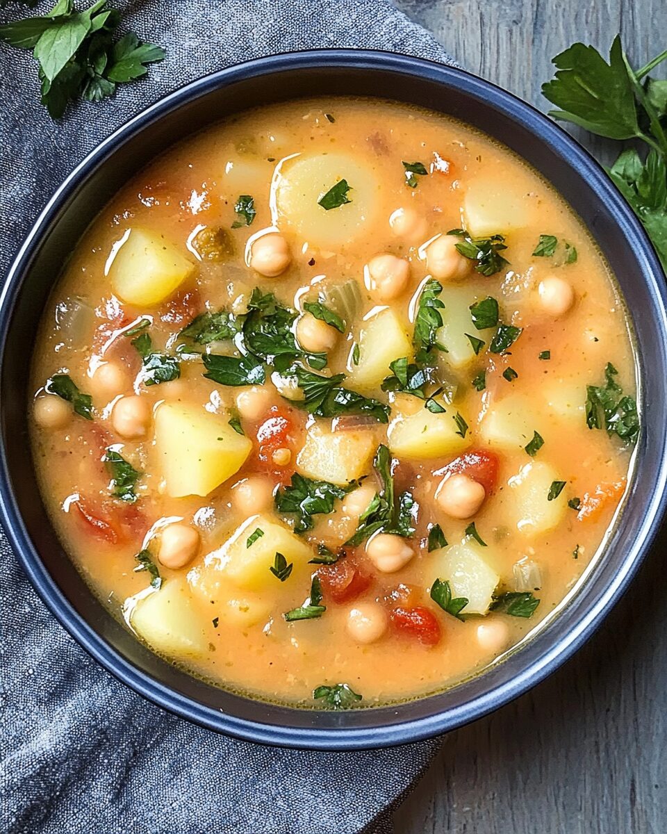Chickpea Potato Soup