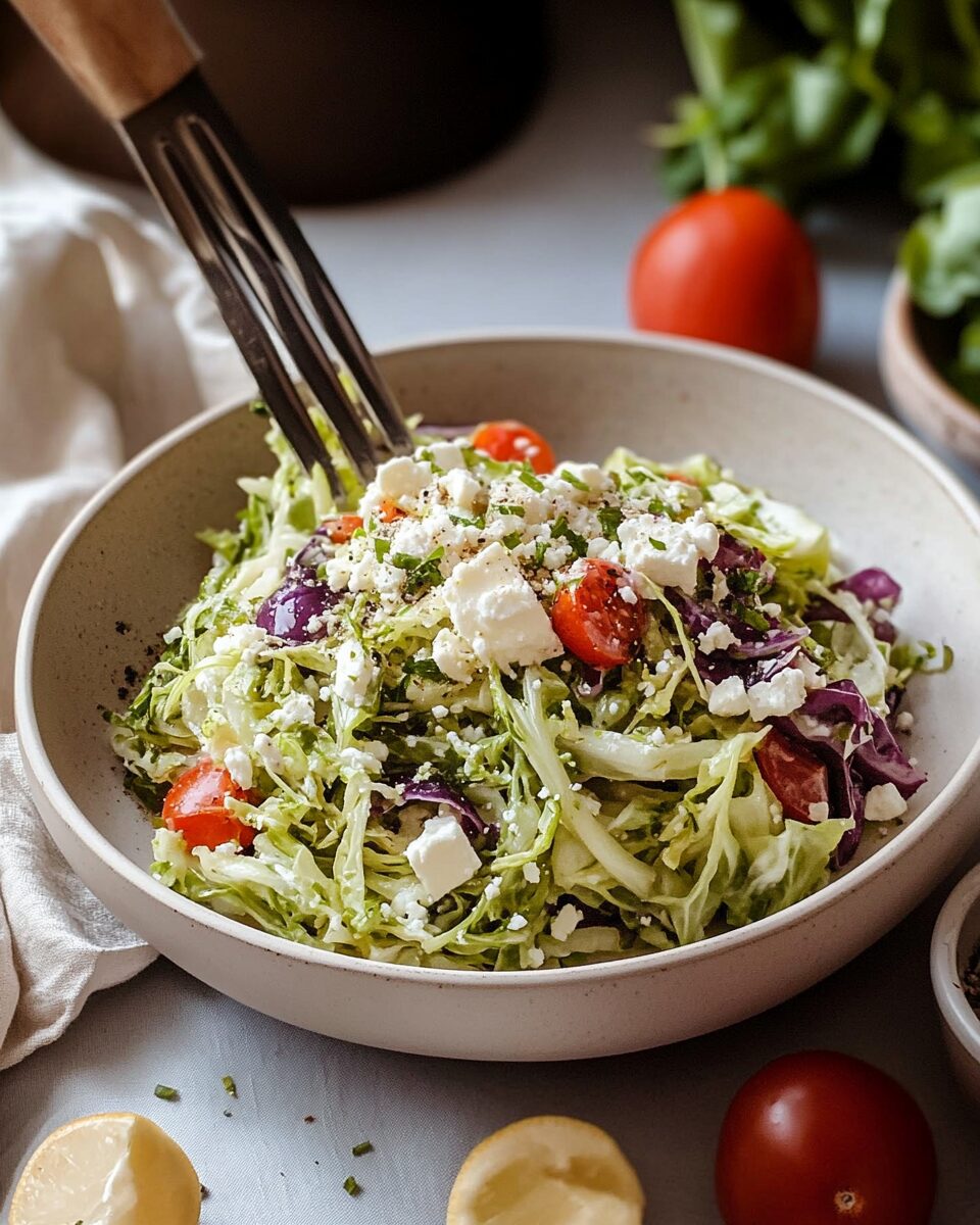 Greek Cabbage Salad