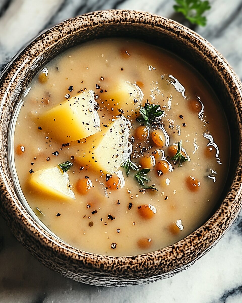 Hearty Lentil and Potato Soup