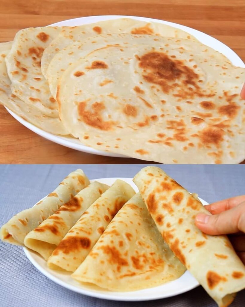 Soft & Thin Water-Based Chapati