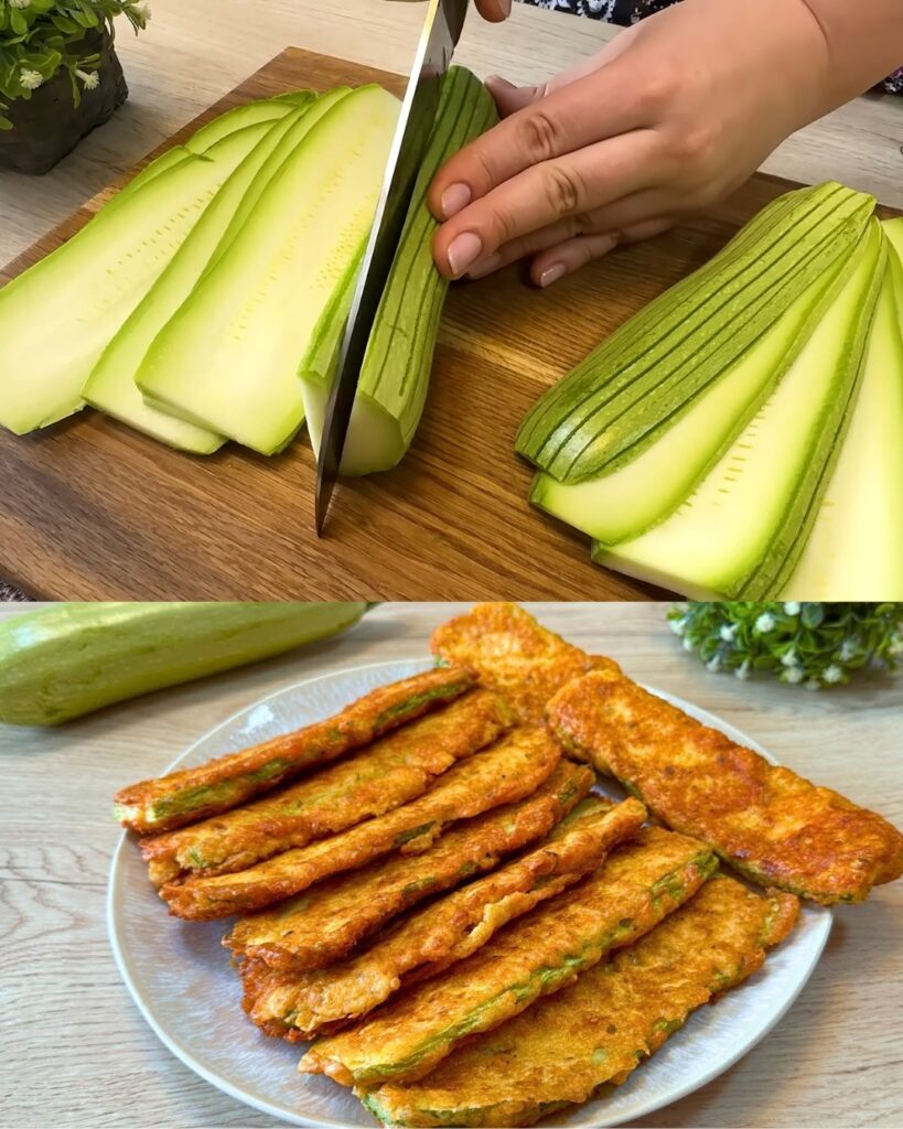 Zucchini Fritters with Creamy Cucumber Sauce