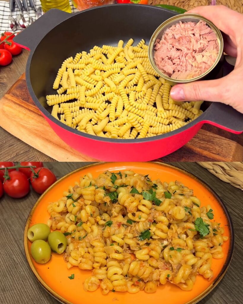 Tuna and Pasta: A Mediterranean Delight