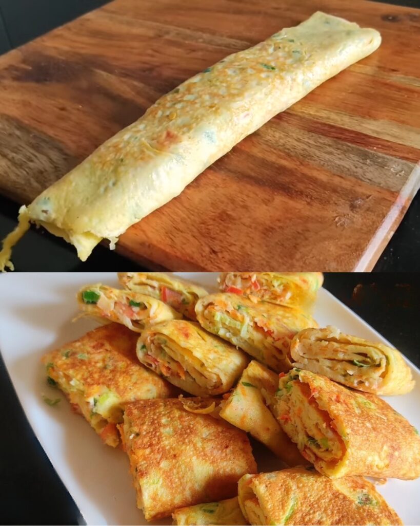 Savory Vegetable Egg Pancakes