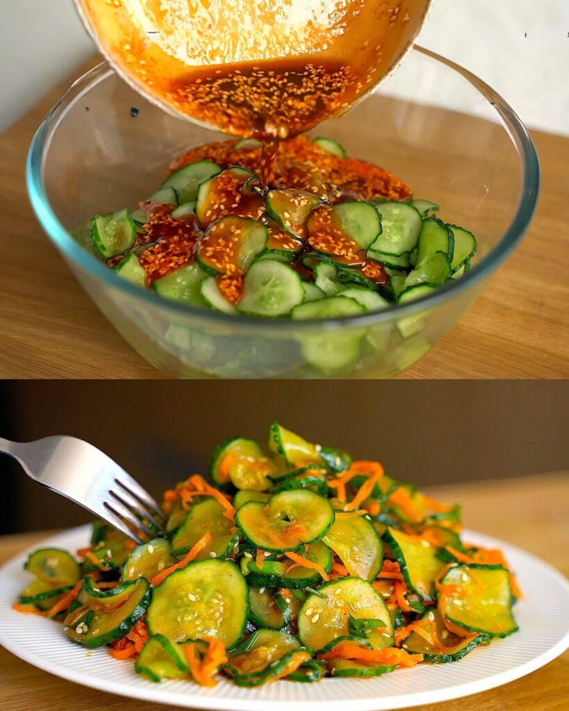 Spicy Sesame Cucumber Salad – A Refreshing and Healthy Delight