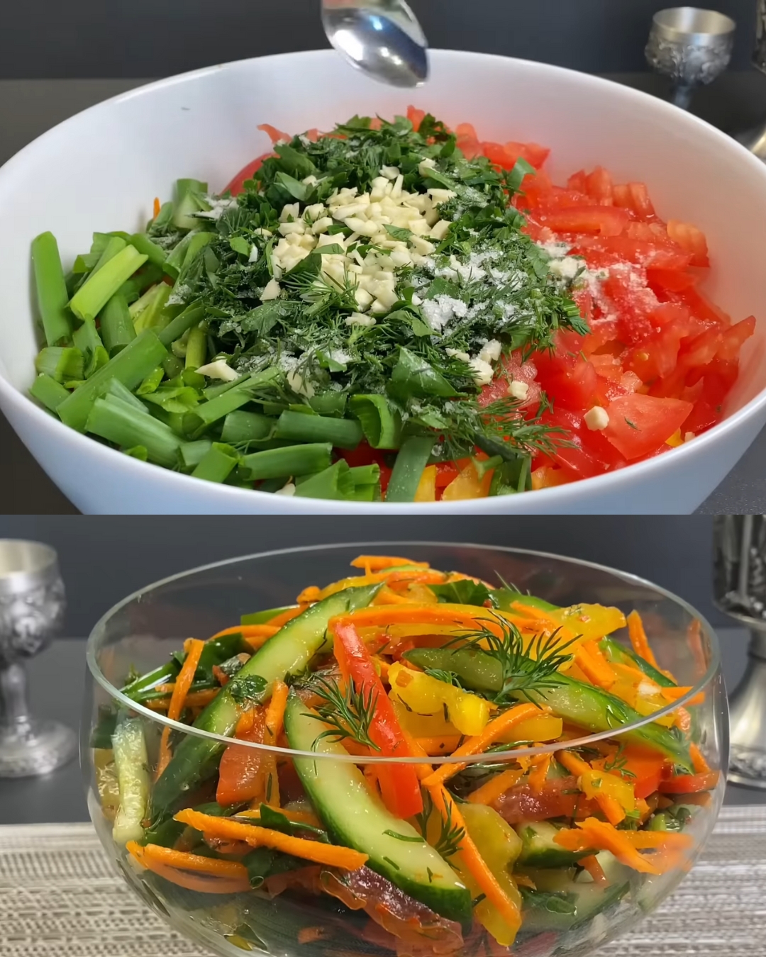 Refreshing Cucumber Salad – A Crunchy, Flavorful, and Healthy Delight