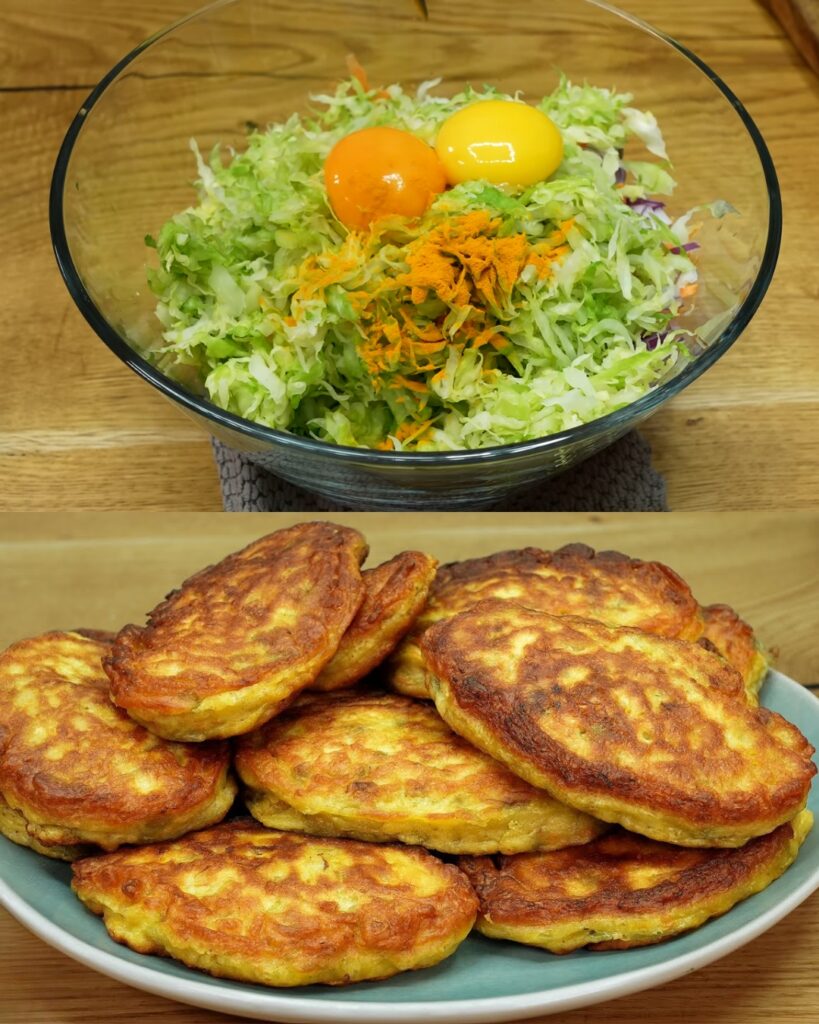 Crispy Cabbage Pancakes – A Delicious and Healthy Treat